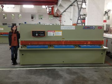 Steel Plate Cutter Hydraulic Shearing Machine With CE And ISO Certificate