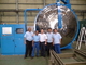 Round Shape Vacuum Drying Equipment For Oil Type Power Transformer