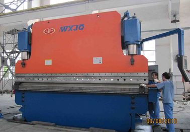 Cnc Hydraulic Bending Machine For Light Pole , High Speed Metal Bending Brake