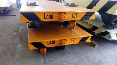 40 Ton Steel Coils Motorized Transfer Trolley Heavy Duty Motorized Rail Cart