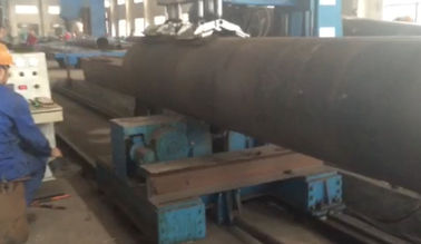 12m Length CNC Pipe Making Machine With Lincoln Welding Source