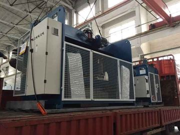 800 Ton 6 M CNC Press Brake Machine For Bending Light Pole With Welded Steel Plate