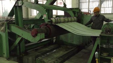 Hydraulic Hot Roll Mild Steel Slitting Line 6x1600mm Welded By Steel Plate