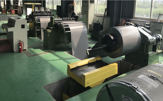 0.35mm Silicon Steel Coil Slitting Machine 1250mm To Make Transformer Cores