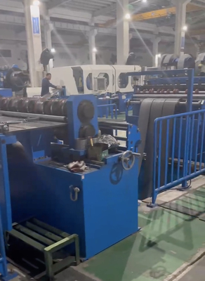 0.35mm Silicon Steel Coil Slitting Machine 1250mm To Make Transformer Cores