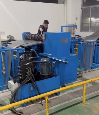 0.35mm Silicon Steel Coil Slitting Machine 1250mm To Make Transformer Cores