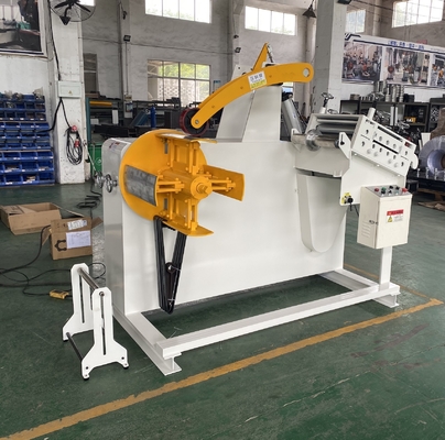 Go-400 2 In 1 Coil Open And Plate Flattening Machine Matched With Press Machine