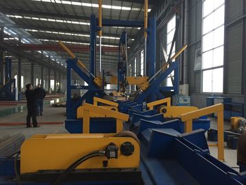 Large Diameter Steel Pole / Pipe Close And Pipe Welding Machine Fully Automatically