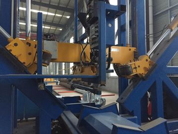 Large Diameter Steel Pole / Pipe Close And Pipe Welding Machine Fully Automatically