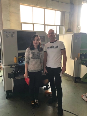 European Door Or Cabinet Cover Angle Corner CNC Forming Machine Forming Cutting One Time