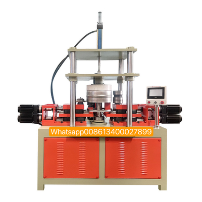 CNC Servo Irregular Edge Cutting And Rolling Machine Metal Spinning Conical Reinforcement Turning Equipment