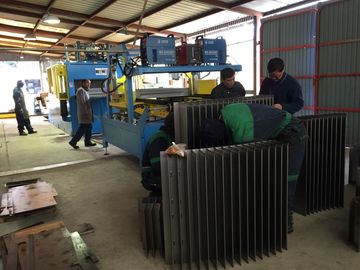 Export To Ecuador 1600mm Transformer Manufacturing Machinery Corrugated Fin Forming Machine