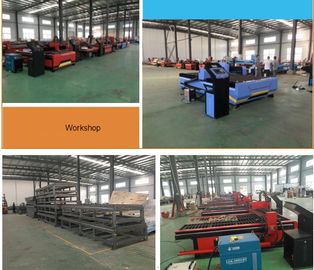 CNC Plasma Cutting Machine ,  Hydraulic Shearing Machine With Stable Cutting