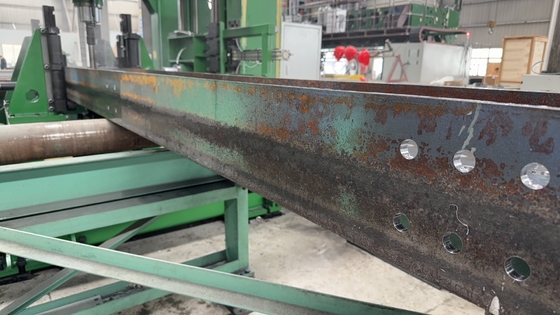 High Speed CNC Beam 3D Drilling Machine 7 Axis High Efficiency And Accuracy