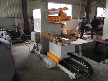 1300 Mm Width 3 In 1 Medium Coil Feeder Machine Cooperated With Punching