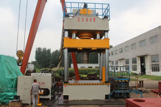3600T/1200T hot hydraulic press machine for tank dish making
