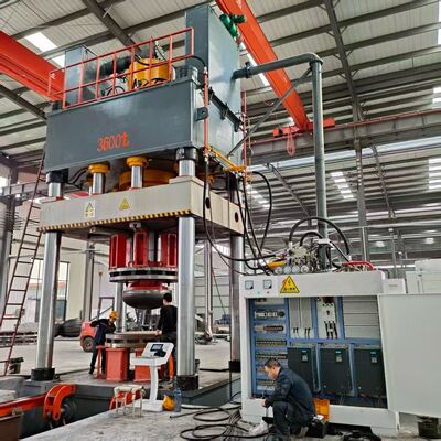 3600T/1200T hot hydraulic press machine for tank dish making